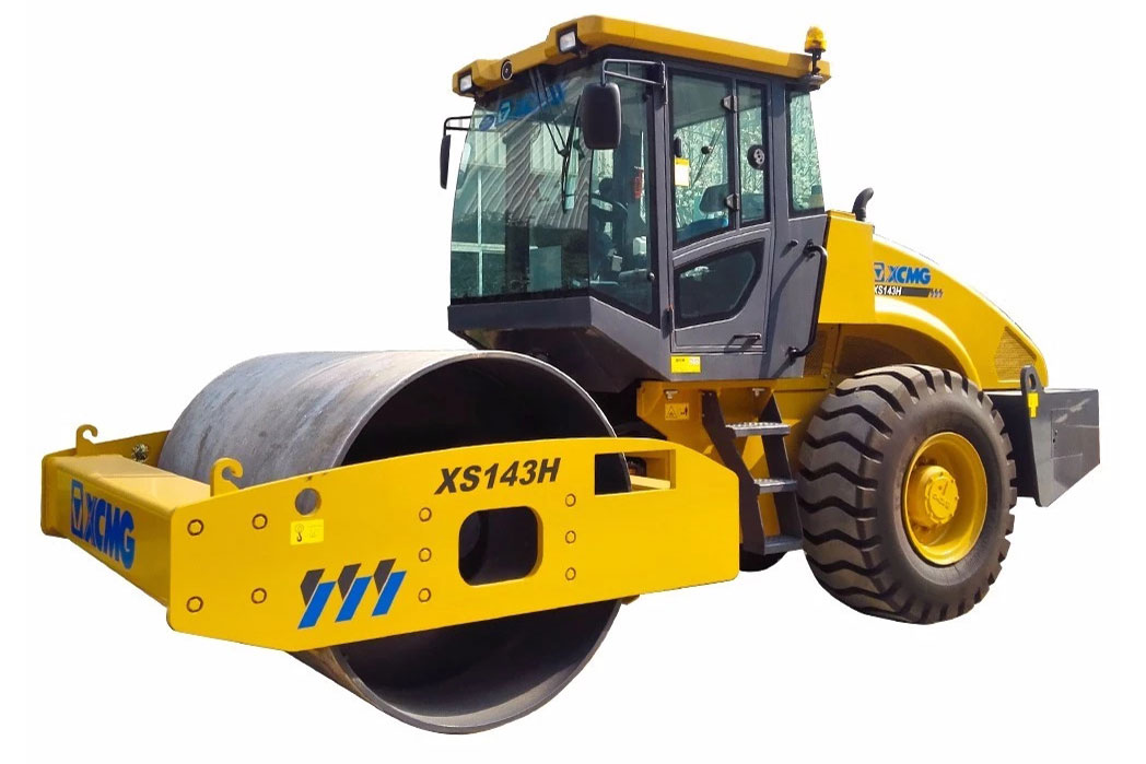 XCMG XS143H Hydraulic Single Drum Vibratory Roller
