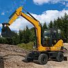 XCMG XE60W Wheel Excavator